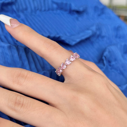 [Luxora]0.25 Carat Radiant Romance Heart Cut Lover Ring