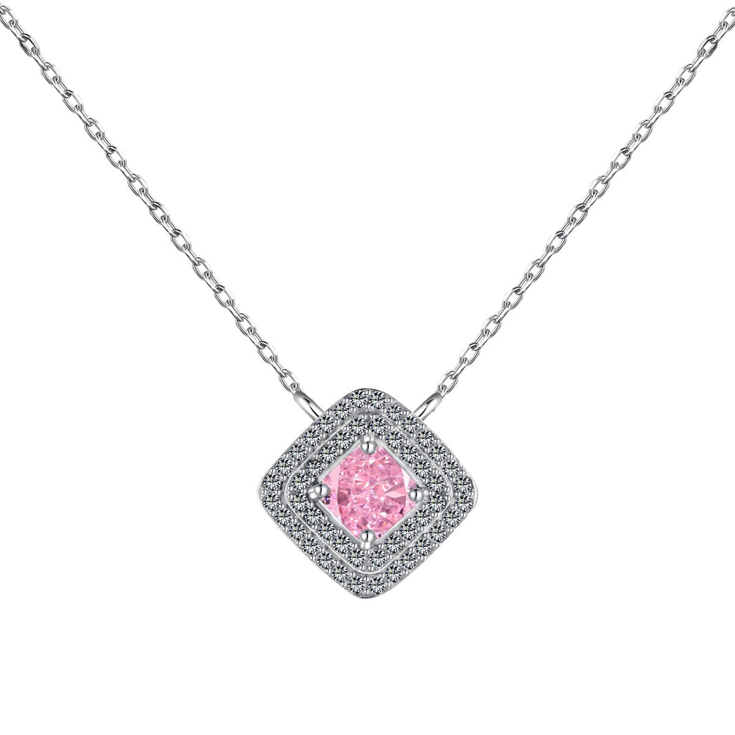 [Luxora]Sparkling Asscher Cut Necklace