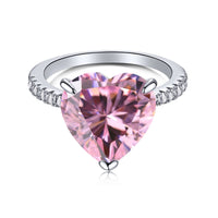 [Luxora]6.0 Carat Luxurious Sparkling Romantic Heart Cut Lover Ring