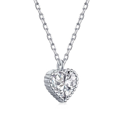 [Luxora]Ornate Heart Shape Necklace