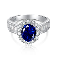 [Luxora]1.5 Carat Dazzling Charming Oval Cut Banquet Ring