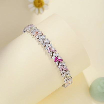 [Luxora]Dazzling Unique Multi Shape Daily Bracelet