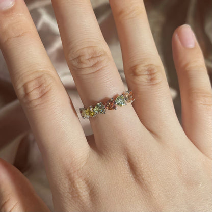 [Luxora]0.25 Carat Radiant Romance Heart Cut Lover Ring
