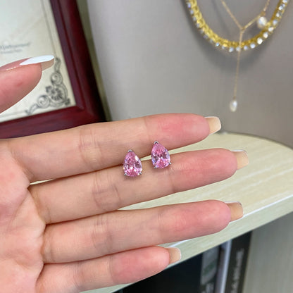 [Luxora]Ornate Water Drop Shape Earrings