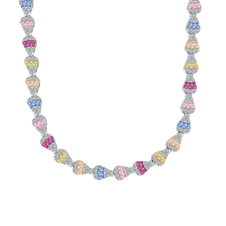 [Luxora]Radiant Colorful Rainbow Necklace