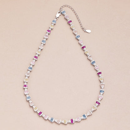 [Luxora]Radiant Colorful Rainbow Necklace