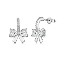 [Luxora]Exquisite Earrings With Heart-Shaped Bow Design