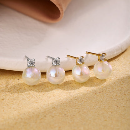 [Luxora]Symphony Mermaid Pearl Earrings