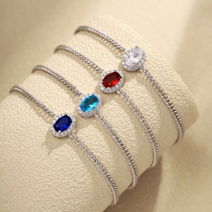 [Luxora]Exquisite Oval Shape Bracelet