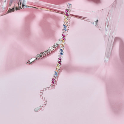 [Luxora]Ornate Sparkling Multi Cut Party Bracelet