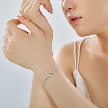 [Luxora]0.75 Carat Exquisite Oval Cut Daily Bracelet