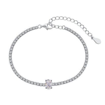 [Luxora]0.75 Carat Exquisite Oval Cut Daily Bracelet