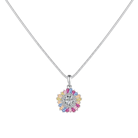 [Luxora]Charming Flower Colorful Necklace