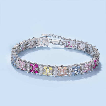 [Luxora]Delicate Colorful Multi Cut Party Bracelet