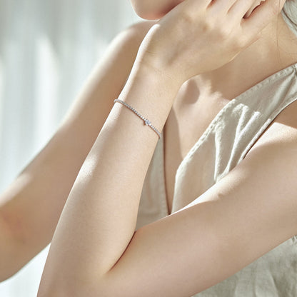 [Luxora]0.5 Carat Elegant Romantic Heart Shape Lover Bracelet