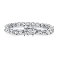 [Luxora]0.75 Carat Dazzling Round Cut Wedding Bracelet