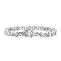 [Luxora]Ornate Sparkling Round Cut Wedding Bracelet