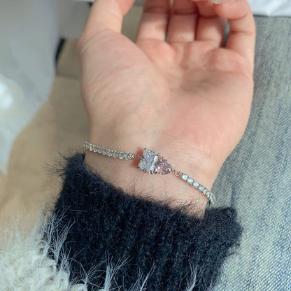 [Luxora]Dazzling Unique Multi Shape Lover Bracelet