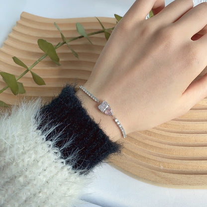 [Luxora]Dazzling Unique Multi Shape Lover Bracelet