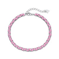 [Luxora]Dazzling Romantic Heart Shape Lover Bracelet