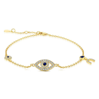[Luxora]Dainty Eye Shape Necklace