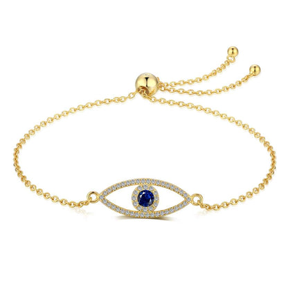 [Luxora]Devil's Eye Hollow Design Bracelet