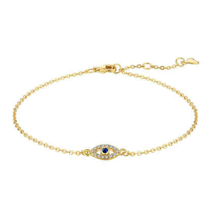 [Luxora]Evil Eye Shape Necklace