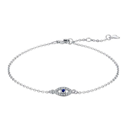 [Luxora]Evil Eye Shape Necklace