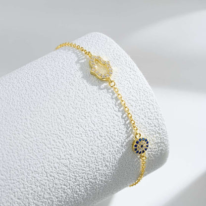 [Luxora]Gost Shape & Round Shape Necklace