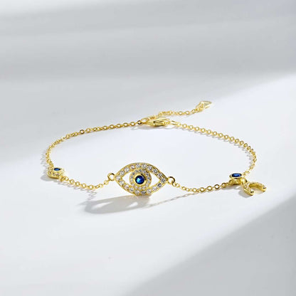 [Luxora]Dainty Eye Shape Necklace