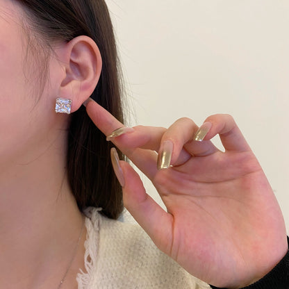 [Luxora]Delicate Square Shape Earrings