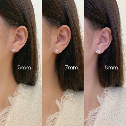 [Luxora]Dainty Round Shape Earrings