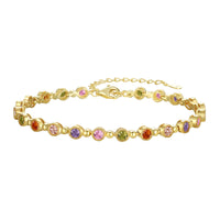 [Luxora]Sparkling Exquisite Round Cut Party Bracelet