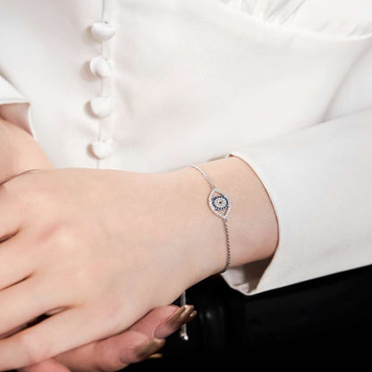 [Luxora] Funkelnde Halskette in Augenform