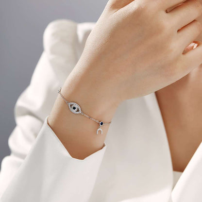 [Luxora]Dainty Eye Shape Necklace