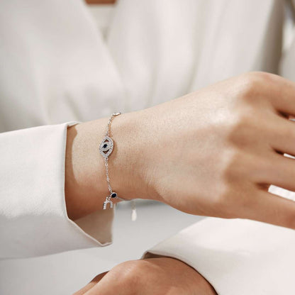 [Luxora]Dainty Eye Shape Necklace