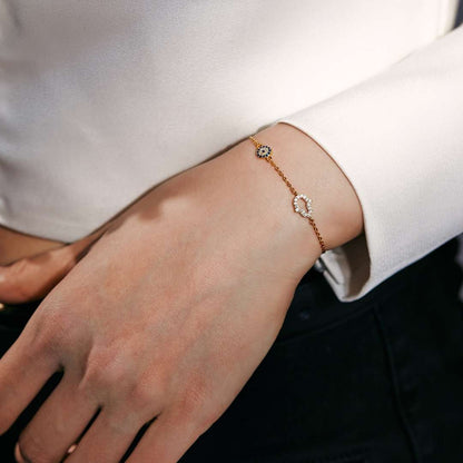 [Luxora]Gost Shape & Round Shape Necklace