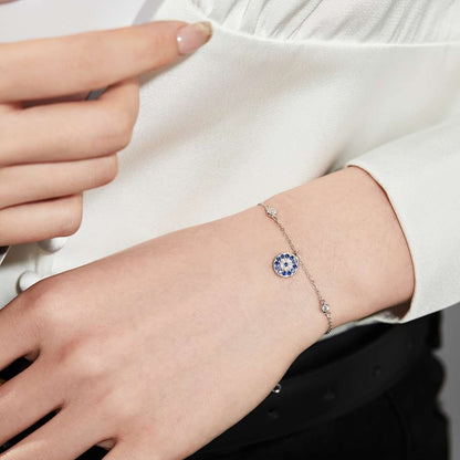 [Luxora]Devil's Eye Round Shape Bracelet