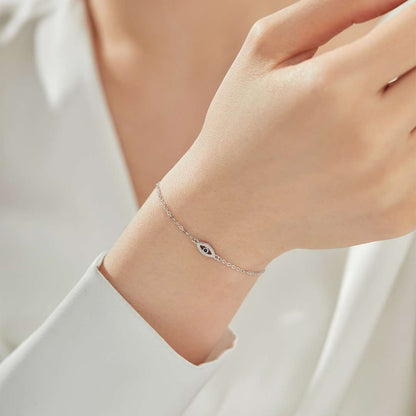 [Luxora]Evil Eye Shape Necklace