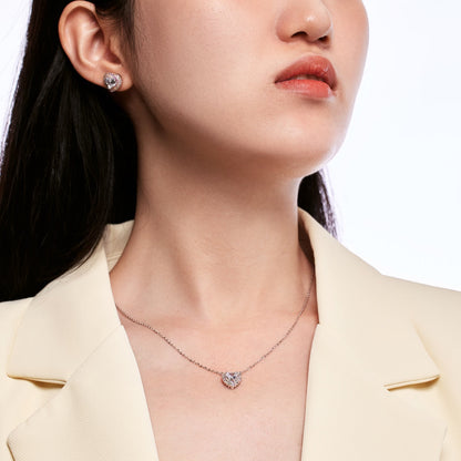 [Luxora]Dazzling Heart Shape Lover Earrings