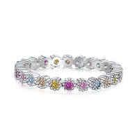 [Luxora]Exquisite Colorful Round Cut Party Ring