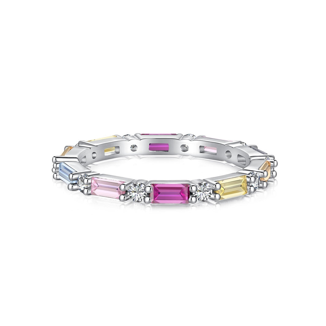 [Luxora]Lively In Shades Elegant Radiant Cut Daily Ring