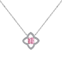 [Luxora]Exquisite Flower Shape Princess Cut Necklace