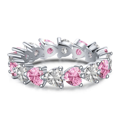 [Luxora]0.25 Carat Radiant Romance Heart Cut Lover Ring