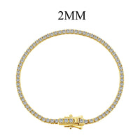 [Luxora]Radiant Colorful Round Cut Party Bracelet