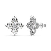 [Luxora]Four-Leaf Clover Eight-Pointed Star Earrings