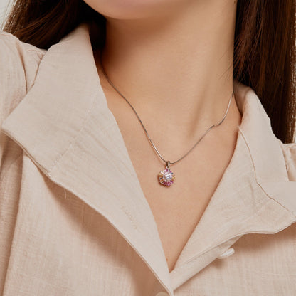 [Luxora]Charming Flower Colorful Necklace