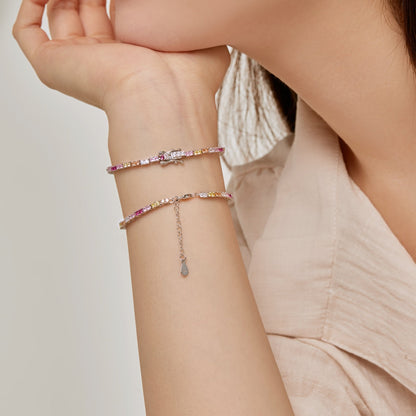 [Luxora]Delicate Romantic Heart Shape Lover Bracelet