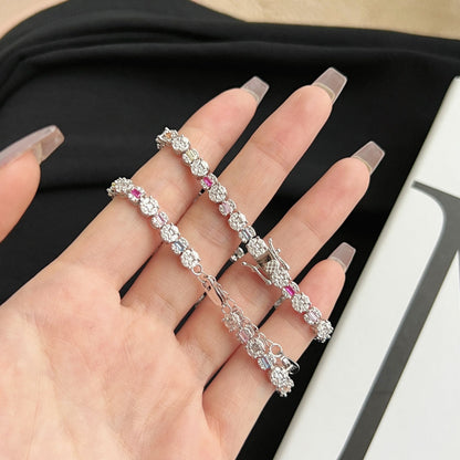 [Luxora]Dazzling Radiant Multi Cut Daily Bracelet