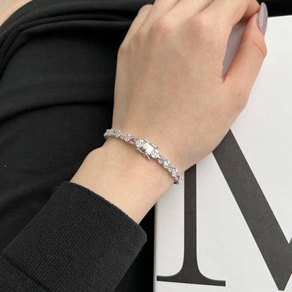 [Luxora]Dazzling Radiant Multi Cut Daily Bracelet